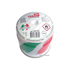 Балон газовий 1-разовий VIROK пробивний. 190g/360ml. type 200 BUTAN (E417) [36]