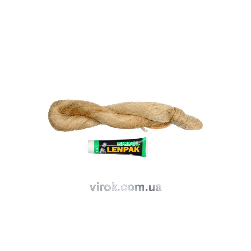 Пакля лляна з пастою герметизуюча до VOREL різьби [40]
