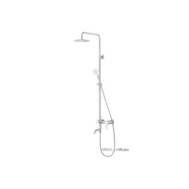 Душовий комплект STEELY 3 FALA : 2 функції, регульована висота 91- 121 см [5]