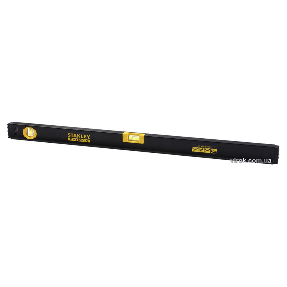 Рівень STANLEY "FatMax CLASSIC PRO" : L= 80 см, 3 капсули, алюмінієвий корпус DW