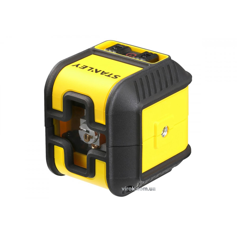 Нівелір лазерний-крос червоний STANLEY "Cubix" з діап.- 12 м, точність- 0,6 мм