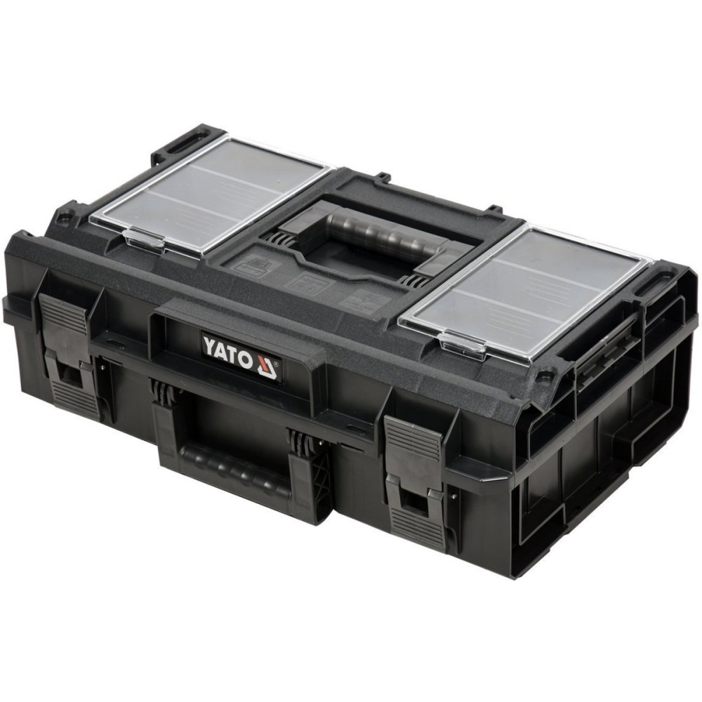 Ящик для інструментів YATO модульний до YT-09166, 585х385х190 мм, з пластика [1]