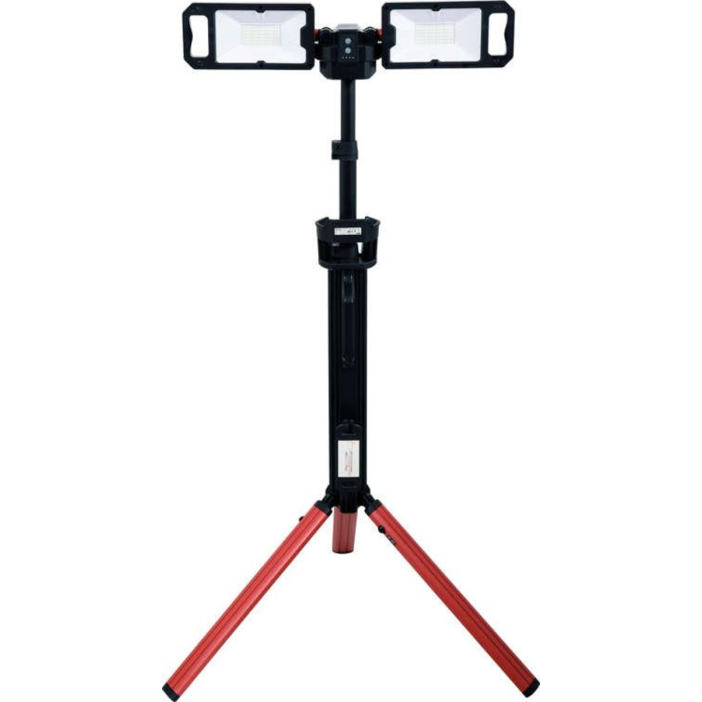 Прожектори 2 шт. 2828 SMD-діодні YATO: акумул. 4,7 В, 500-5000 Lm, на штативі h= 95-140 см YT-81811