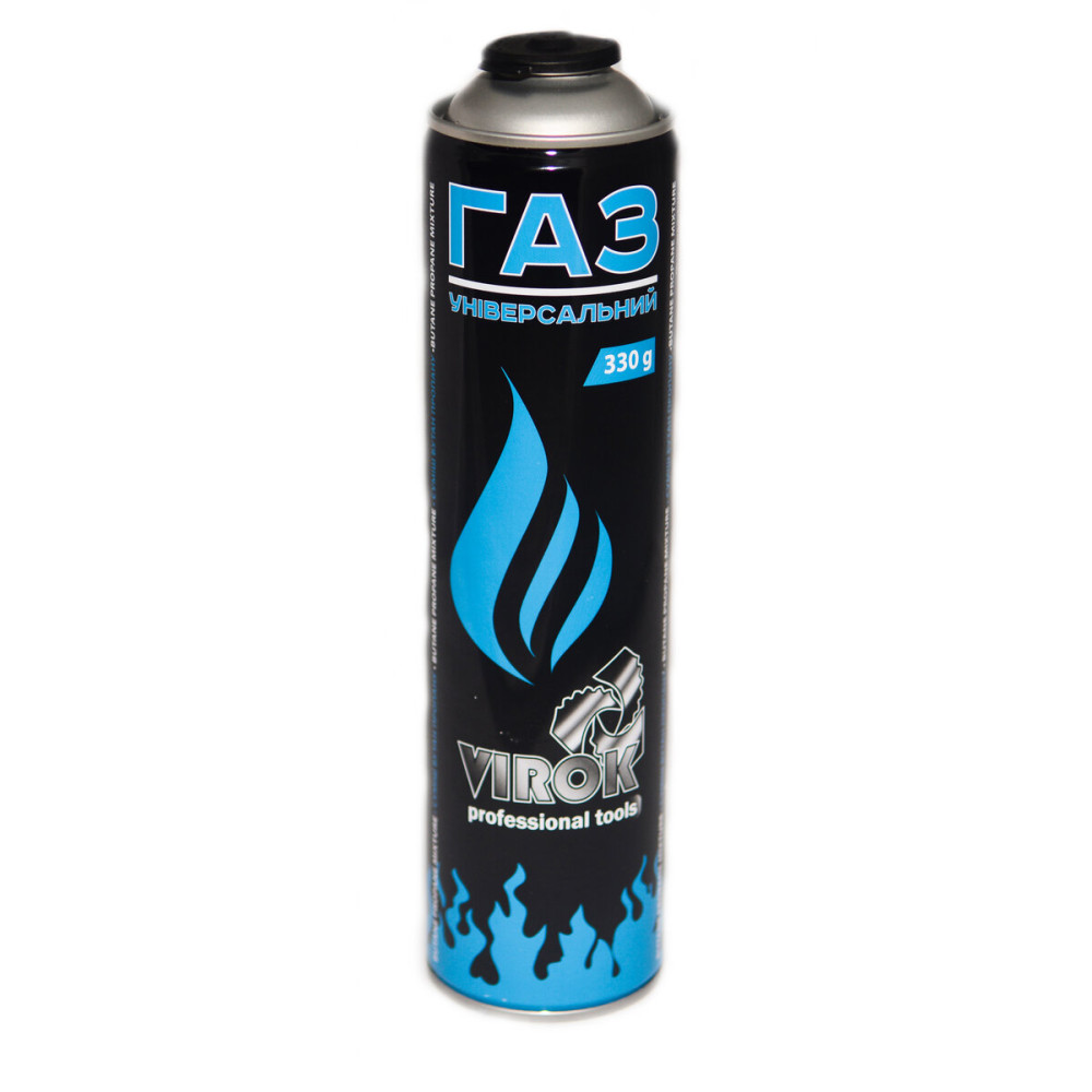 Балон газовий 1-разовий VIROK з різьбою (7/16) 330g/562ml. (EN417) [24]