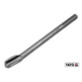 Долото півкругле для штроб YATO : SDS-Max, L= 330 мм, w= 26 мм [10/30]