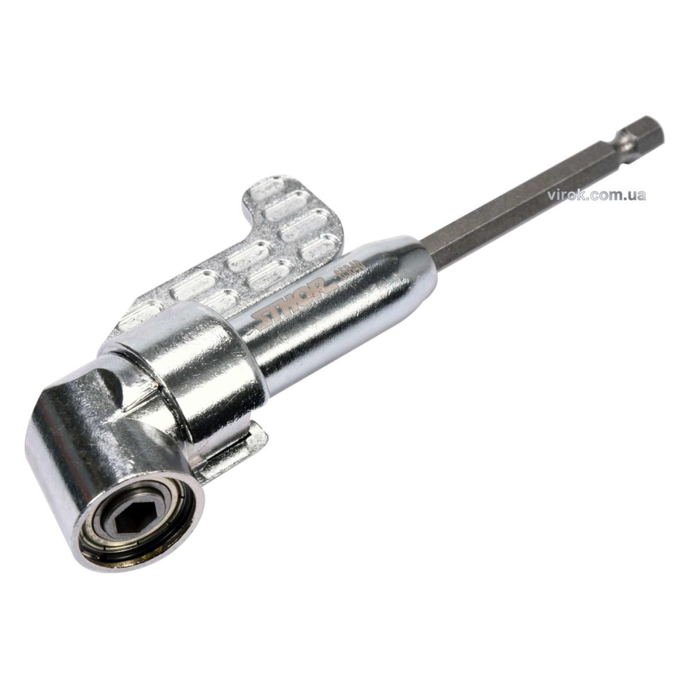 Тримач-адаптер кутовий STHOR : HEX - 1/4", L= 130 мм, під кутом 105° [60]