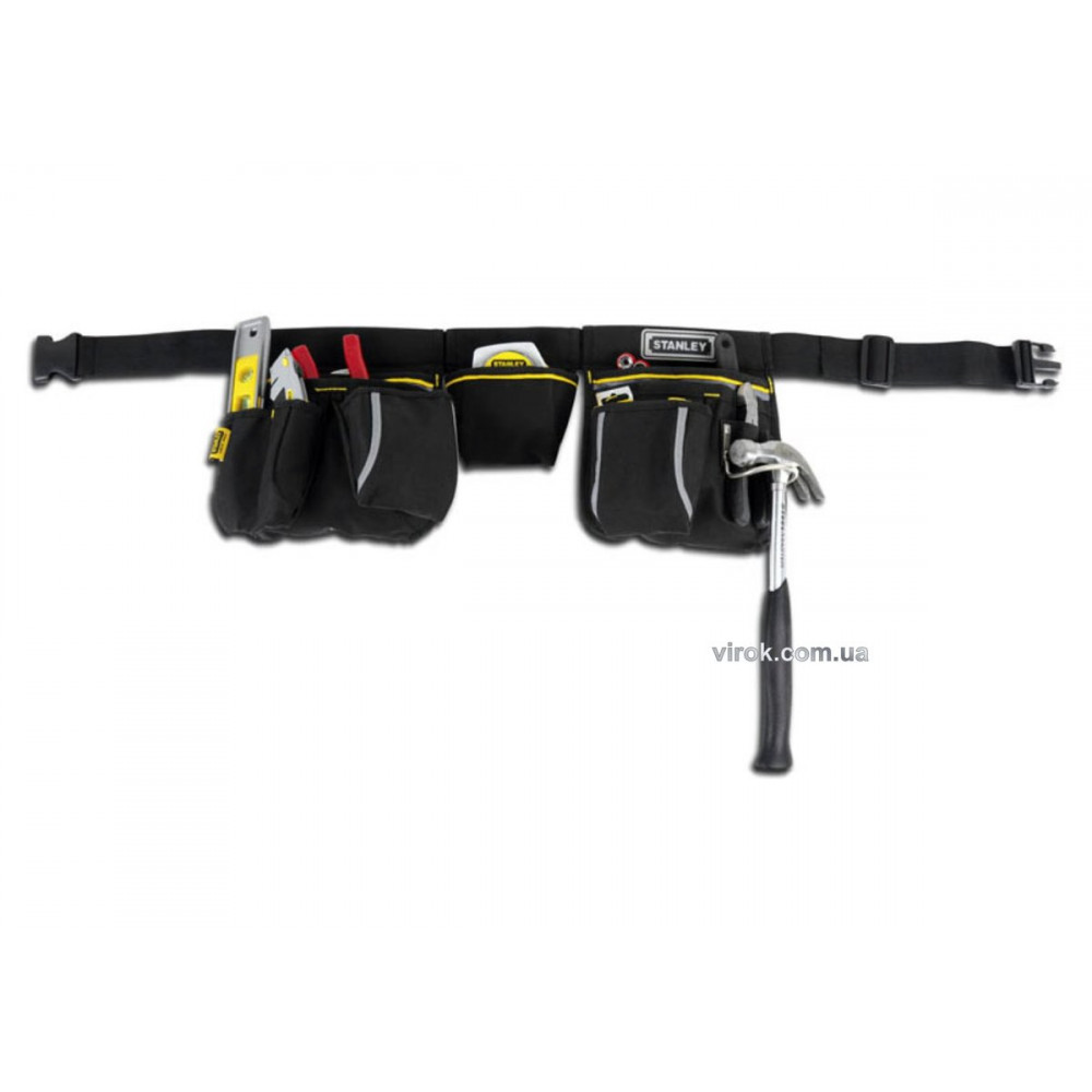 Пояс до кишень для інструмента "Basic Stanley Tool Apron" поліестровий; 60х 25,5х 7,5 см