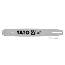 Шина для пили YATO l= 16"/ 40 см (56 ланок)Кількість зубів-9. для ланцюгів YT-84953, YT-84960 [20]