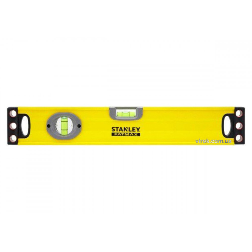 Рівень STANLEY "FatMax" : L= 40 см, 2 капсули, алюмінієвий корпус