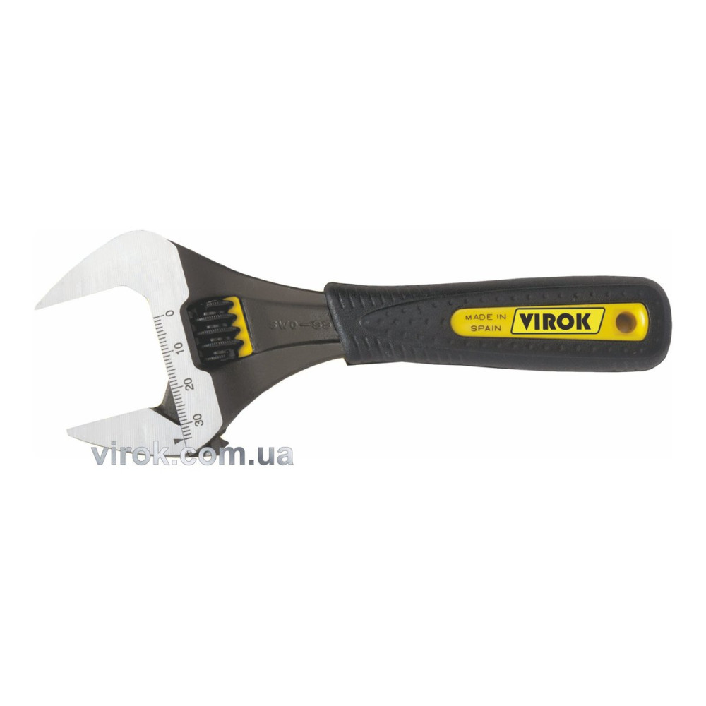 Ключ розвідний TM VIROK 6" l= 150 мм, розкриття - 34 мм