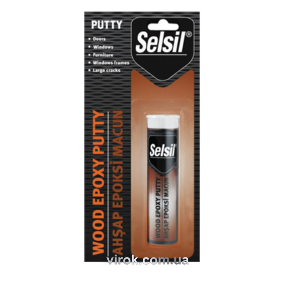 Шпаклівка до дерева SELSIL; 57 GR. [12]