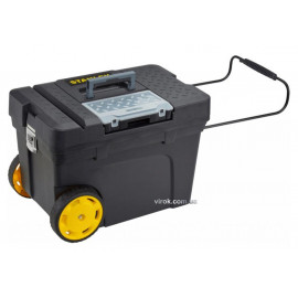 Ящик для інструменту на 2 колесах пластиковий STANLEY "Mobile Contractor Chest" 60х 38х 43 см