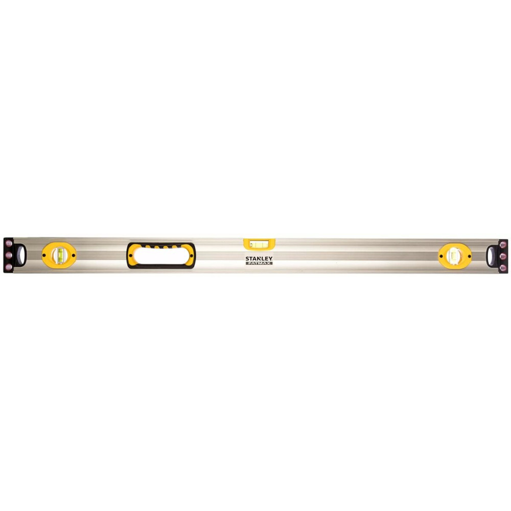 Рівень магнітний STANLEY "FatMax II" : L= 90 см, 3 капсули, 1 ручка, похибка 0,5 мм/м