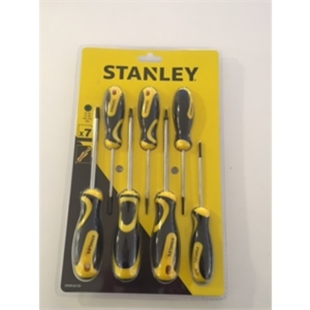 Набір викруток Stanley : "Torx" T5, 6, 7, 8, 10, 15, 20, кпл. 7 шт. DW