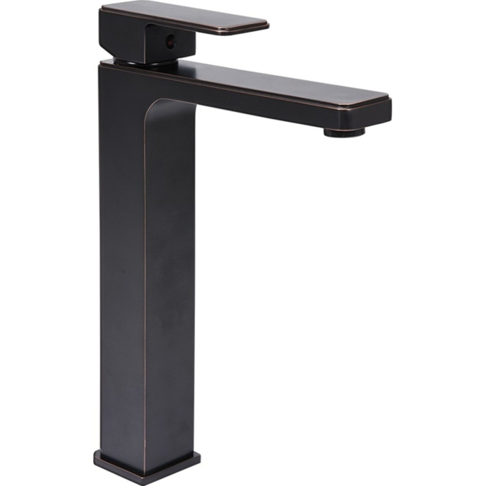Змішувач води FALA для умивальника, високий "RETRO BLACK 3" з кульовим регулятором [6]