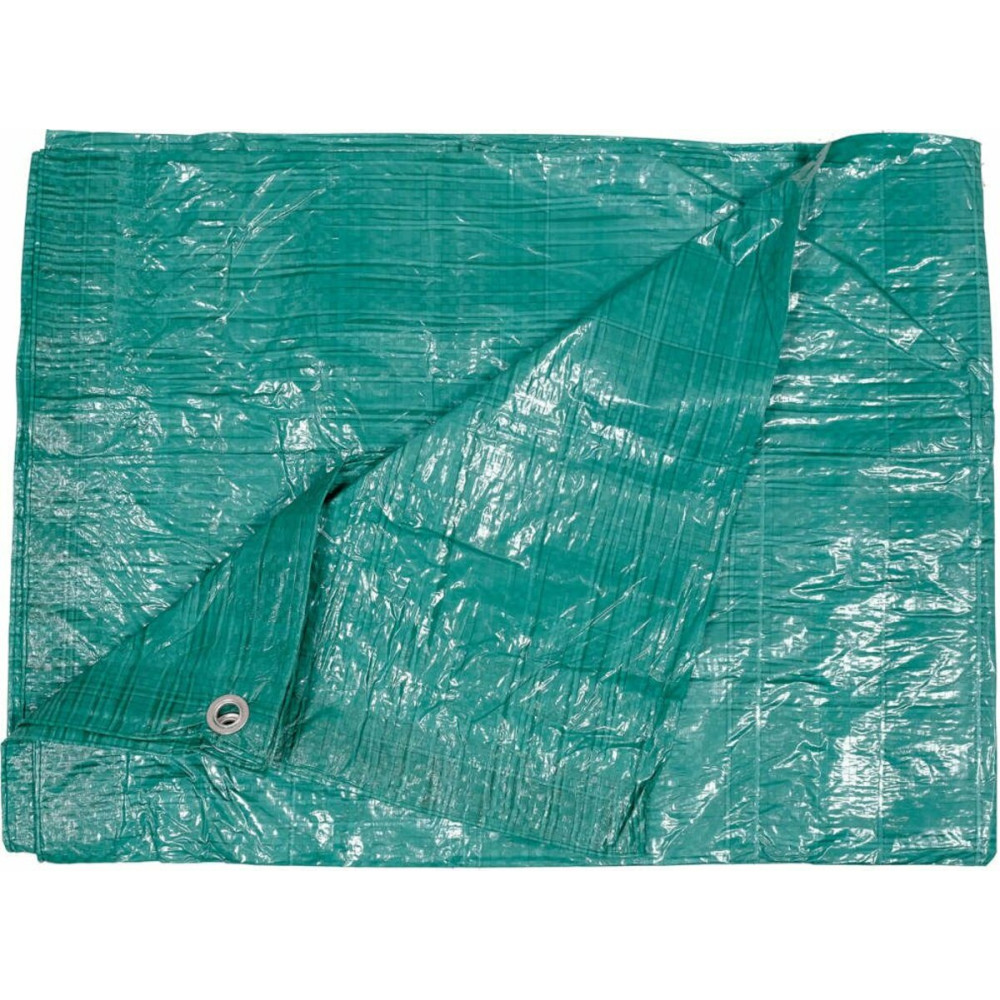 Тент зелений VOREL 57 гр/м², 4 х 6 м [8]