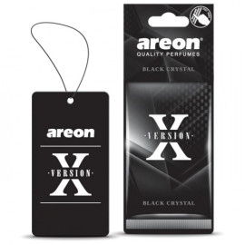 Освежитель воздуха AREON Х-Vervision сухой листик Black Crystal