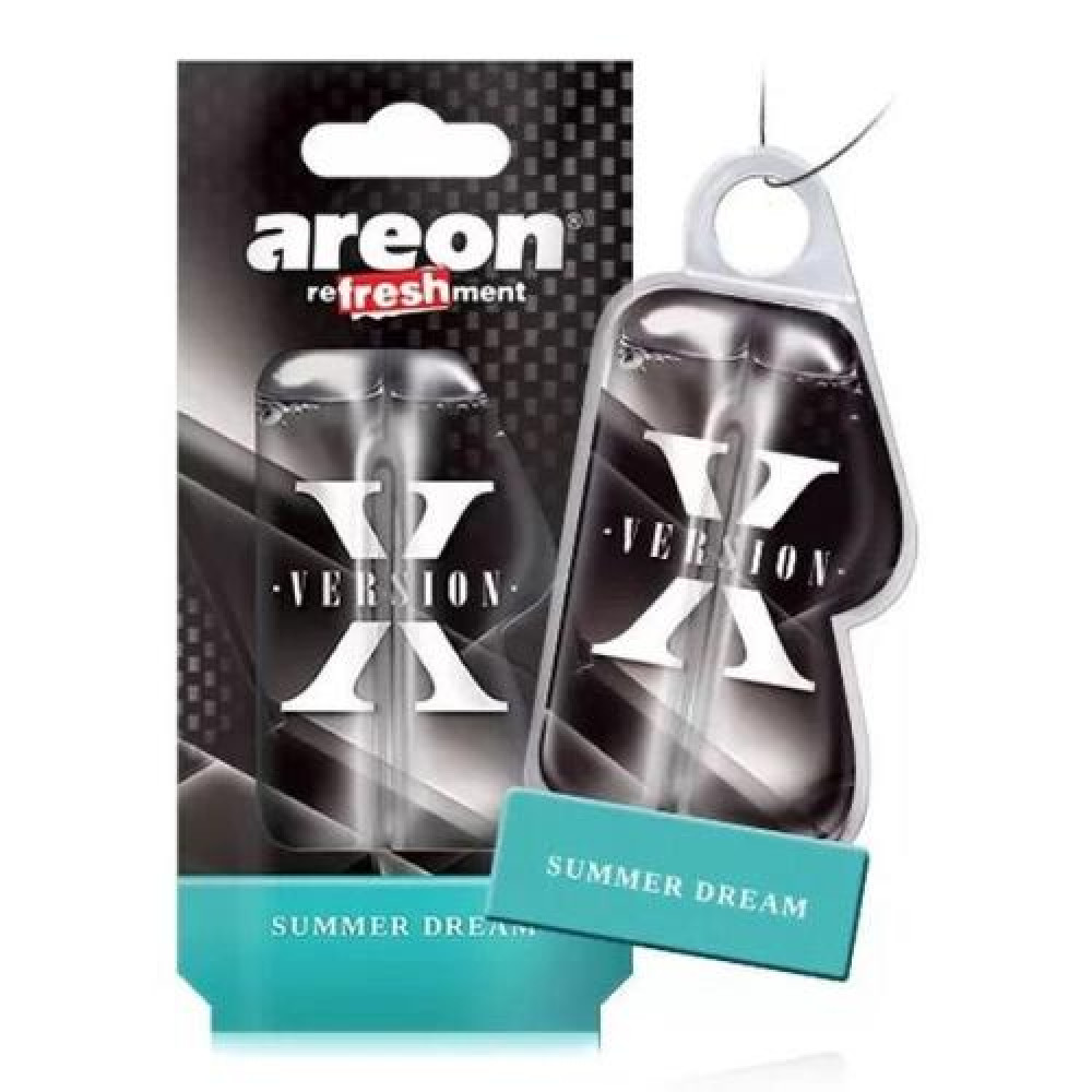 Освежитель воздуха жидкий листик AREON "LIQUID"  X-Version Summer Dream 8,5 мл