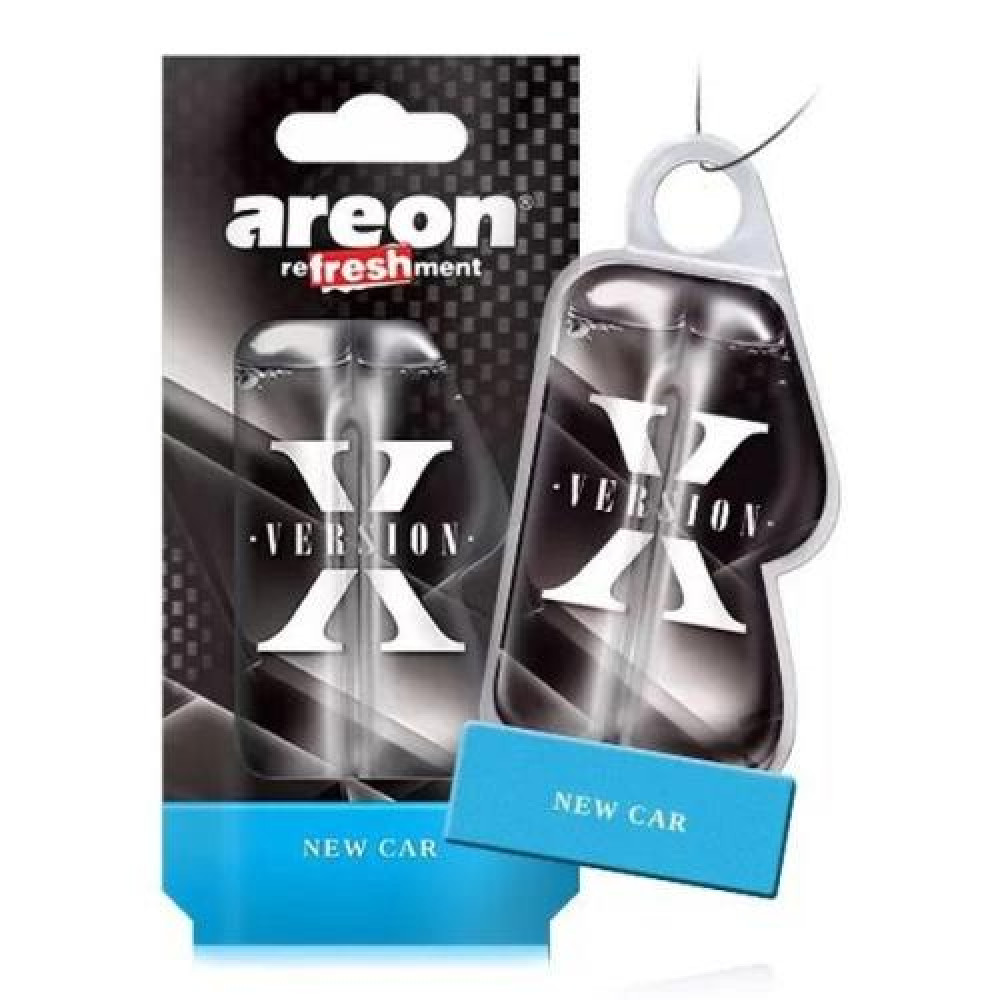 Освежитель воздуха жидкий листик AREON "LIQUID"  X-Version New car 8,5 мл