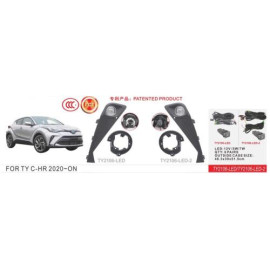 Фары доп.модель Toyota C-HR 2020-/TY2106-LED/12V5W/7W/эл.проводка