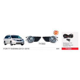 Фары доп.модель Toyota Sienna 2012-16/TY-350/H11-12V55W/эл.проводка