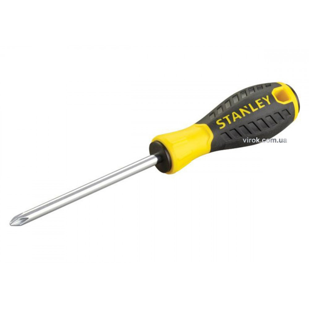 Викрутка хрестова STANLEY "Essential" : "Philips" PH2 х 100 мм