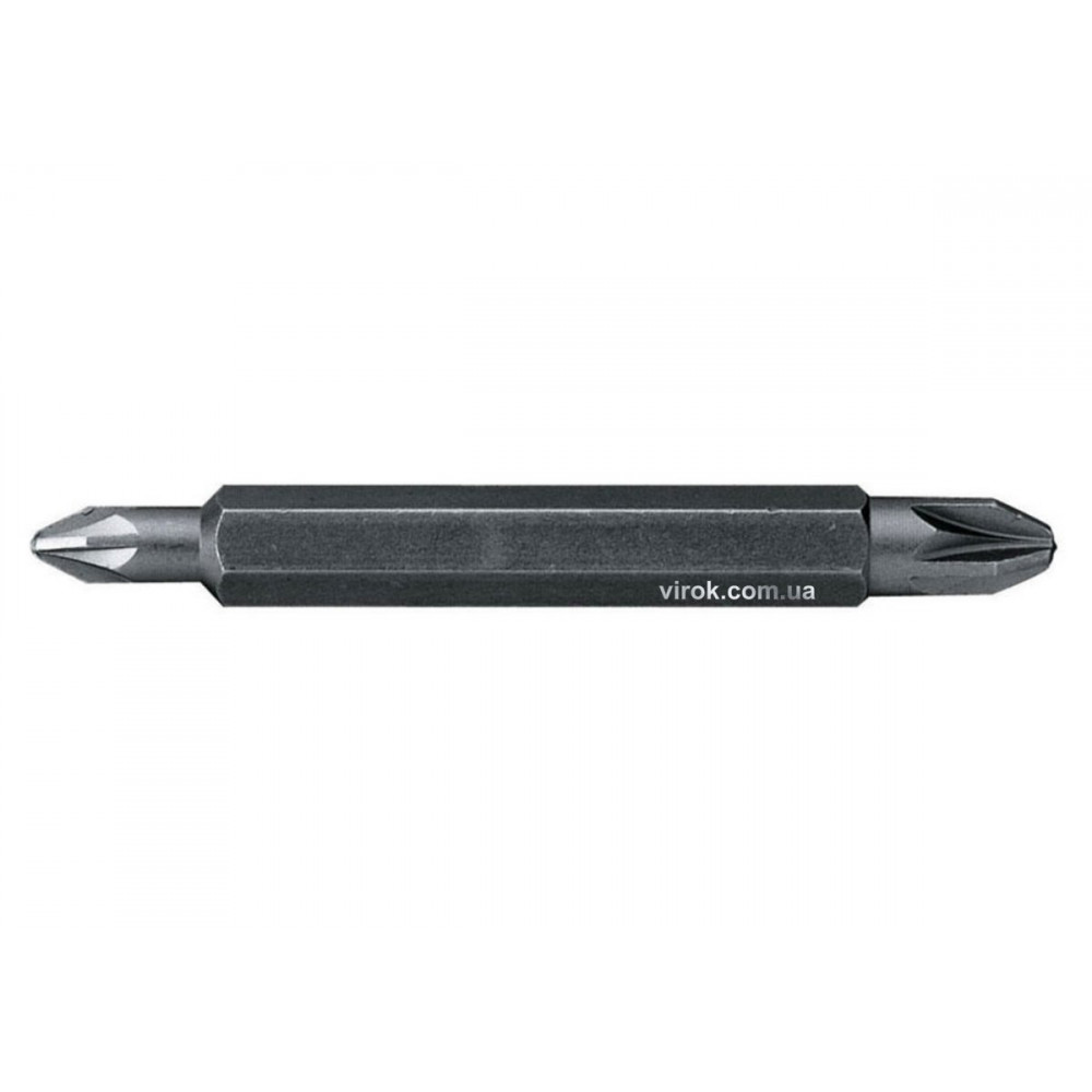 Насадка викруткова двостороння STANLEY : Pozidriv PZ1 - PZ2 x 60 мм, 10 (Шт/Уп.)
