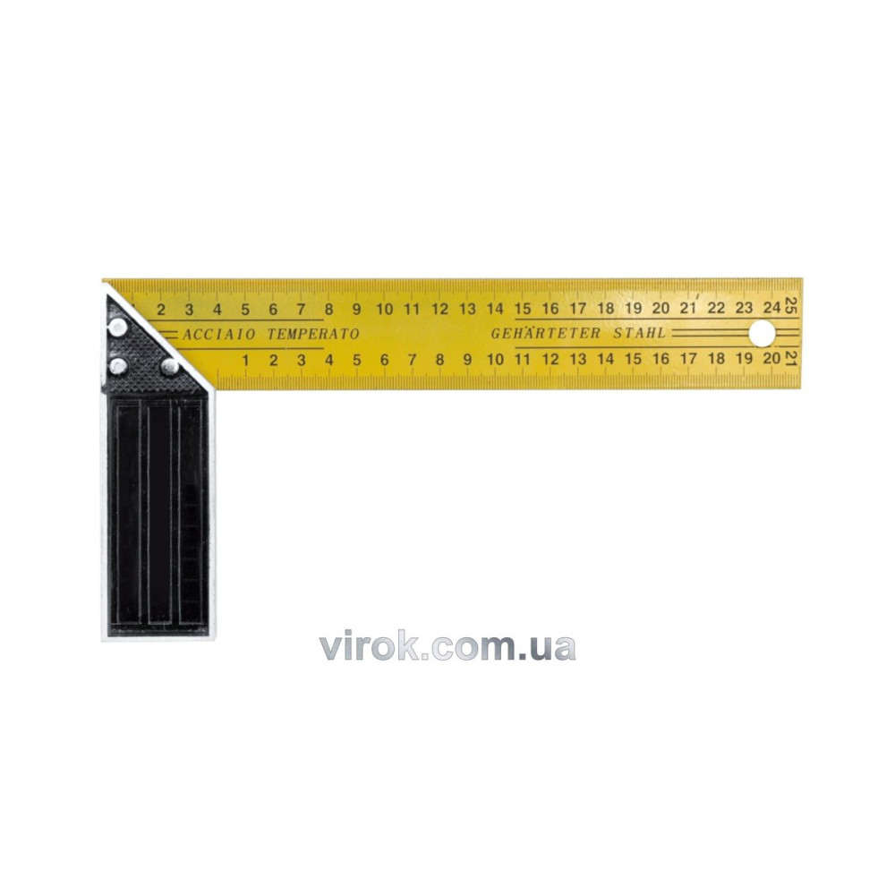 Кутник столярний VOREL : L= 300 мм [12/120]