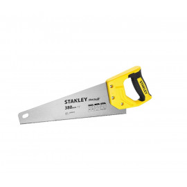 Ножівка по дереву STANLEY "SHARPCUT" : L= 380 мм, 11 зубів/1"