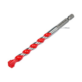 Свердло універсальне YATO: YG6X, Ø= 10 мм, l= 120/70 мм, HEX-1/4" [50/200]