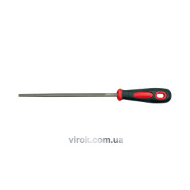 Напильник слюсарний VOREL круглий, l=200мм  [25/100]