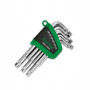 Г-образные ключи TORX T10-T50 9ед. (GAAL0913) TOPTUL GSN-09SS