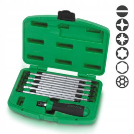 Набор отвертка с насадками 20 в 1 TOPTUL (PH,PZ,SL,Hex,Torx) GAAI2101