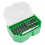 Набор бит для шуруповерта 31ед. TOPTUL 1/4" SL;PH;PZ;TORX;HEX + магнитный держатель GAAW3101