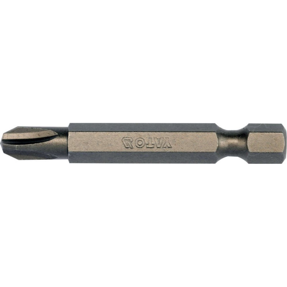 Насадка викруткова YATO : "Philips" PH3 x 50 мм. HEX 1/4". 10 (Уп/Шт.) [20/100]