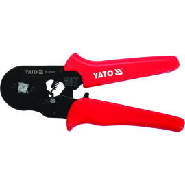Кліщі для обтискання і зачистки проводів YATO, L= 175 мм, AWG 23-7; 0,25-10 мм² YT-23051