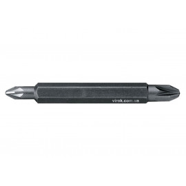 Насадка викруткова двостороння STANLEY : Philips PH1 = PH2 x 60 мм, 10 (Шт/Уп.)