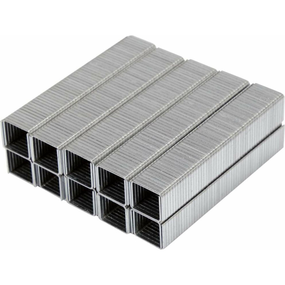 Скоби до степлера YATO YT-70020 i YT-70021, : h=10 мм, b=11.3 мм, t= 1.2х 0,52 мм, уп. 1000 шт. [50]