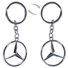 Брелок металлический дешевый MERCEDES (CN)