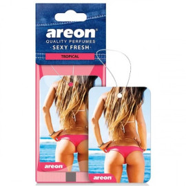 Освежитель воздуха AREON сухой листик Sexy Fresh Tropical