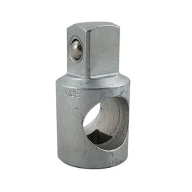 Адаптер с отверстием 1/4" (Папа) x 1/4" (Mама) L=26 мм (FORCE 80622)