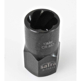 Голівка ударна Cr-Mo для злизаних гайок 6-гр. 1/2 13 мм SATRA S-TSX13