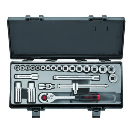 3/8" Набор инструмента 12-гр. 24 пр.(6-22 мм) (FORCE 3251-9)