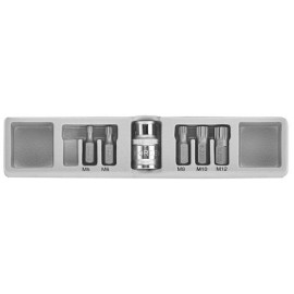 1/2" Набор бит Spline 10 мм 6 пр. (М5-М12) (FORCE 4066)