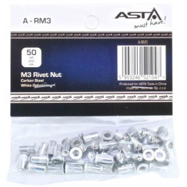 Заклепки різьбові М3, 50 шт ASTA A-RM3