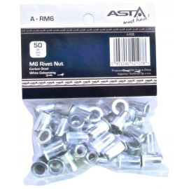 Заклепки різьбові М6, 50 шт ASTA A-RM6