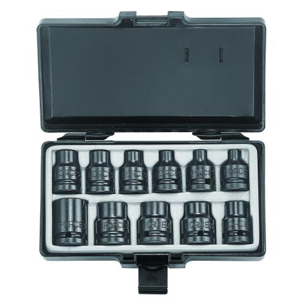 1/2" Набор головок E-профиль (Torx) ударных 11 пр. (E6-E24) (FORCE 4117)