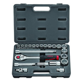 1/2" Набор инструмента 12-гр. 22 пр. (10-32 мм) (FORCE 4223-9)
