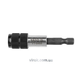 Тримач насадок викруткових YATO : 1/4", L= 60 мм [20/200]