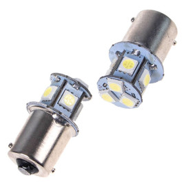 Лампа диодная S25 1156-5050-8SMD 1контакт 12V 08234